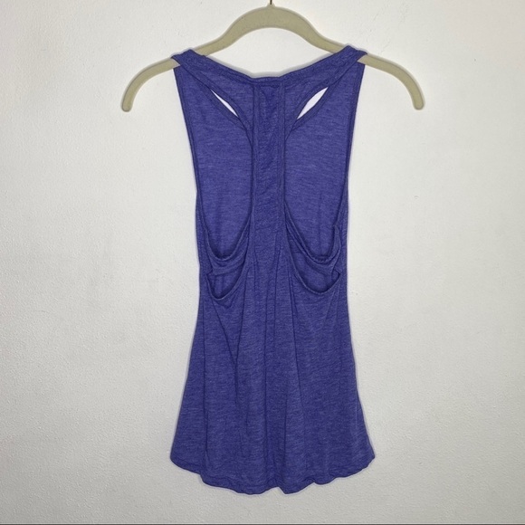 Gymshark purple cut out racerback tank - Picture 5 of 7